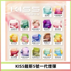 KIS5煙彈 KISS鎧斯5號一代菸彈|兼容一代主機#台灣現貨#